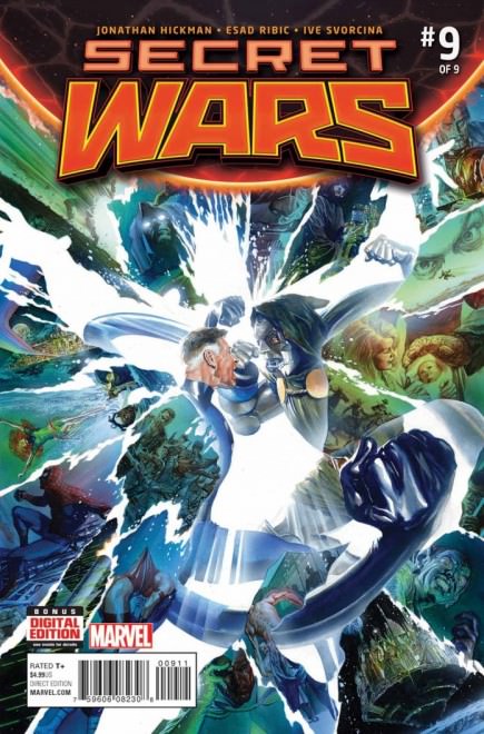 Secret Wars #9 Cover by Alex Ross